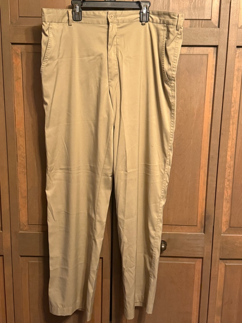 Nike Golf - Dri-Fit - Men's Khaki Straight-Leg Pants - Light Tan